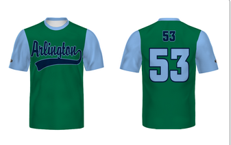 ATB Winter 2023 Youth FreeStyle Sublimated Turbo Training Tee - Practice Jersey