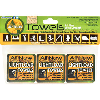 LIGHTLOAD TOWEL EXTRA STRENGTH 3PK