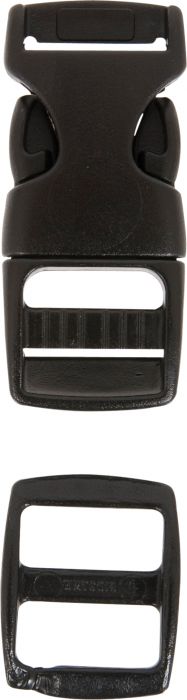 SIDE RELEASE BUCKLE WITH SLIDER