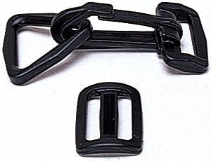 SNAP HOOK & TRI RING W/ SLIDER