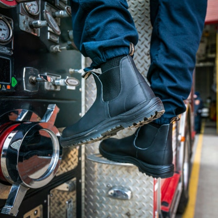 179 WORK SERIES CHELSEA BOOTS - BLACK