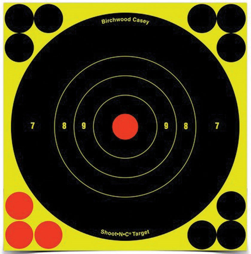 Shoot-NC 6in Bulls Eye Target
Birchwood Casey