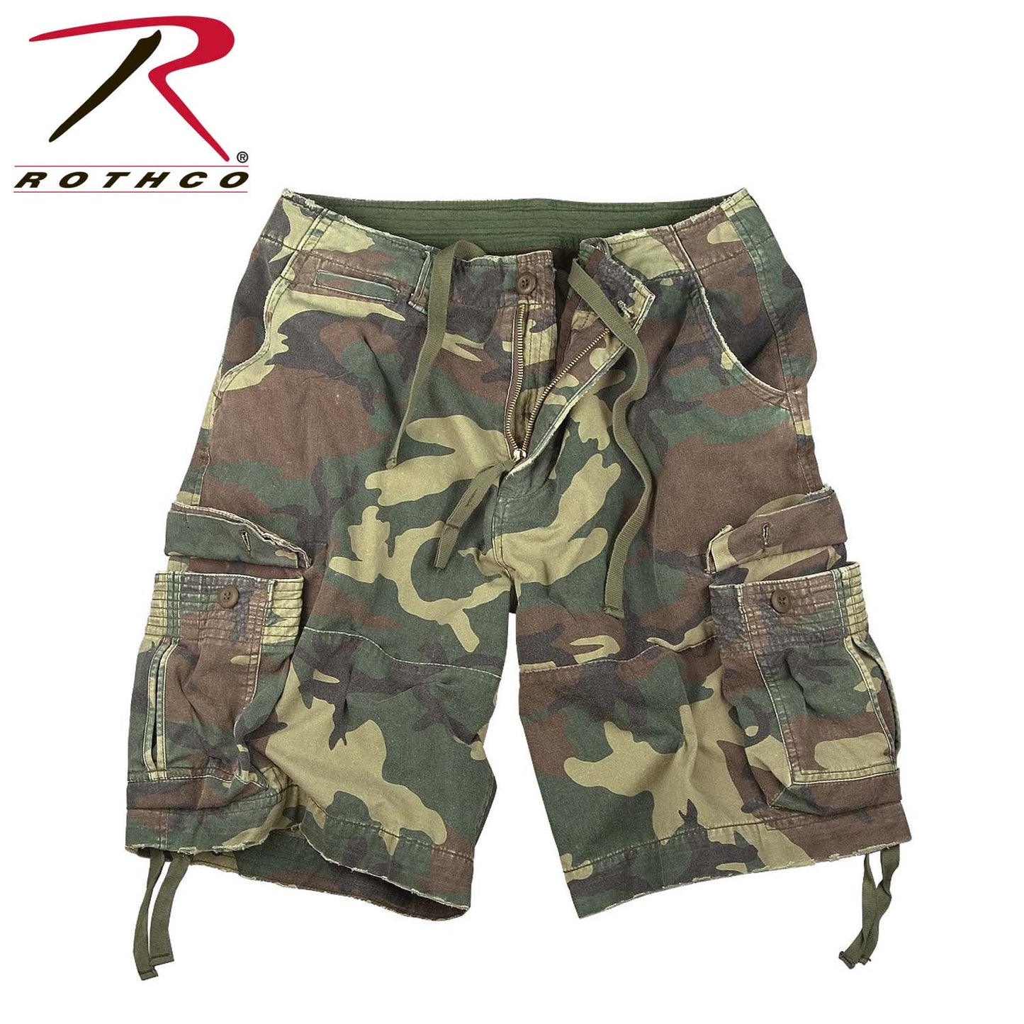 Vintage Camo Infantry Utility Shorts