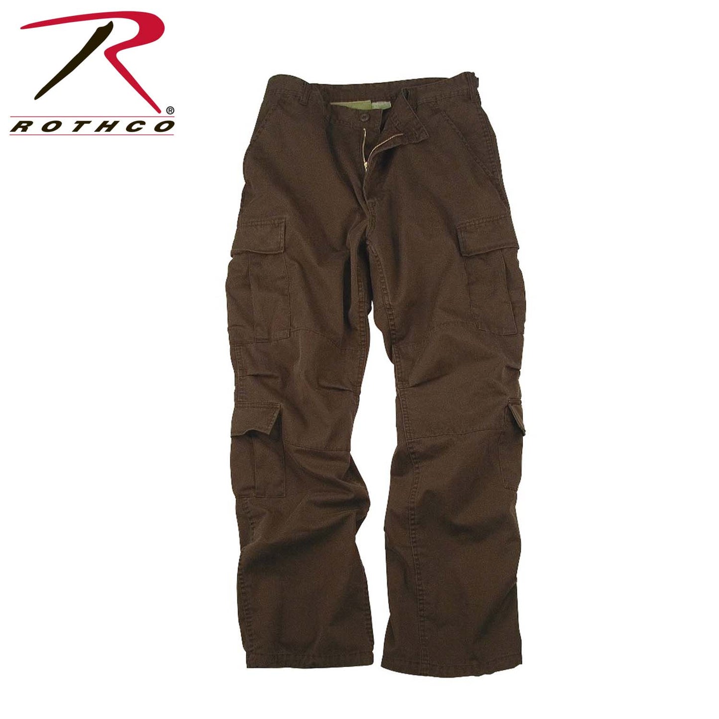 Vintage Paratrooper Fatigue Pants Brown