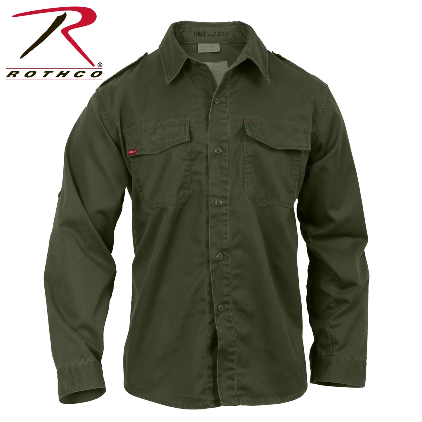 ROTHCO VINTAGE BDU SHIRT - OLIVE DRAB