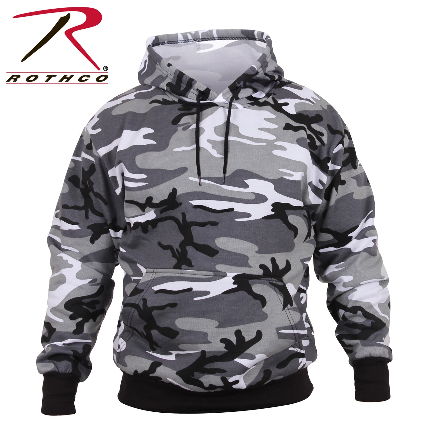 Rothco Camo Pullover Hooded Sweatshirt - City Camo