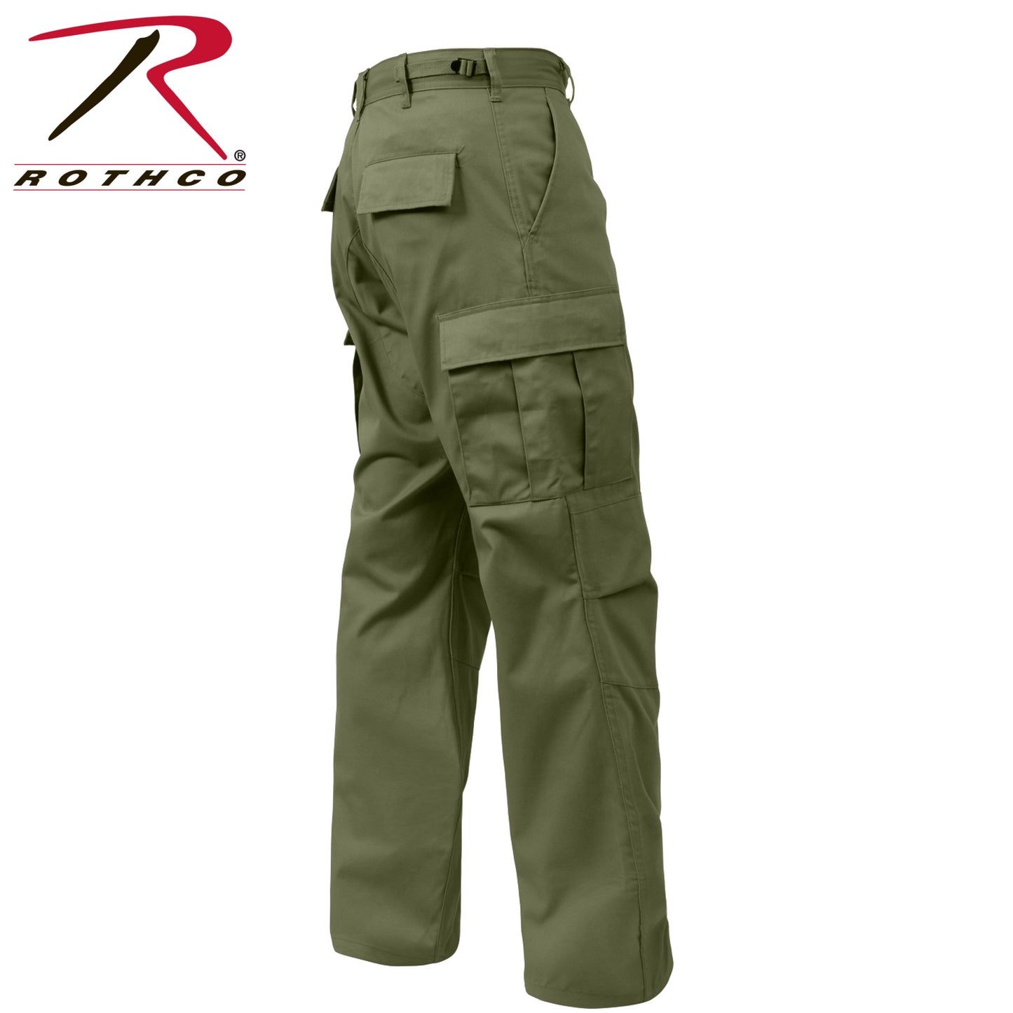 Rothco Relaxed Fit Zipper Fly BDU Pants - Olive Drab