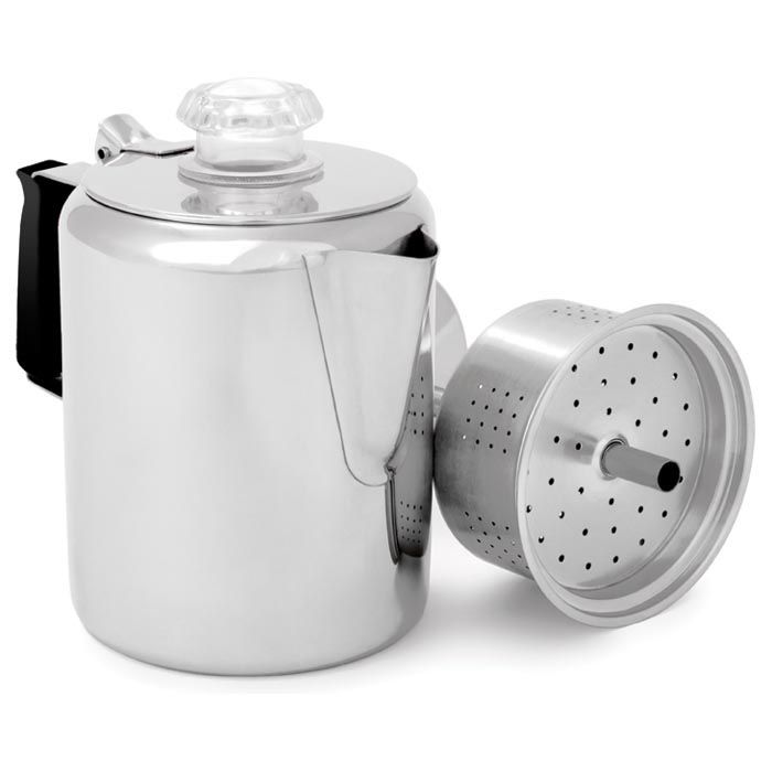 GLACIER STAINLESS 6 CUP PERC