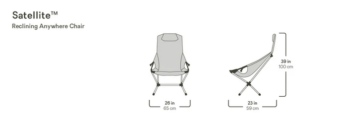 Satellite Reclining Camp Chair