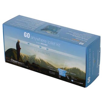GO ANYWHERE WASTE KIT 12PK