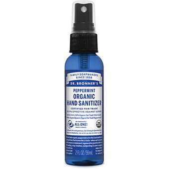 DR. BRONNER'S HAND SANITIZER PEPPERMINT HAND SANITIZER