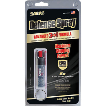 KEY RING DEFENSE SPRAY SABRE