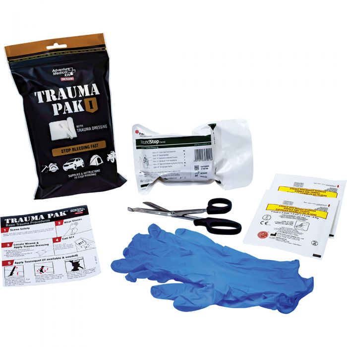 Trauma Pak 1 First Aid Kit for Wound Dressing