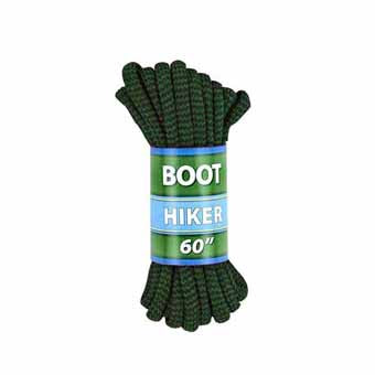 ALPINE BOOT LACES 60" BRN/GRN
