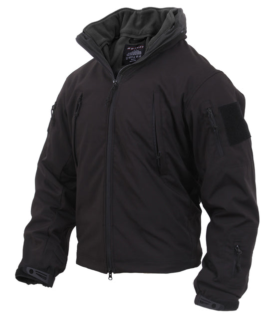 ROTHCO 3 IN 1 SPEC OPS SOFT SHELL JACKET - BLACK