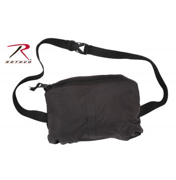 Rothco Packable Rain Jacket-Black