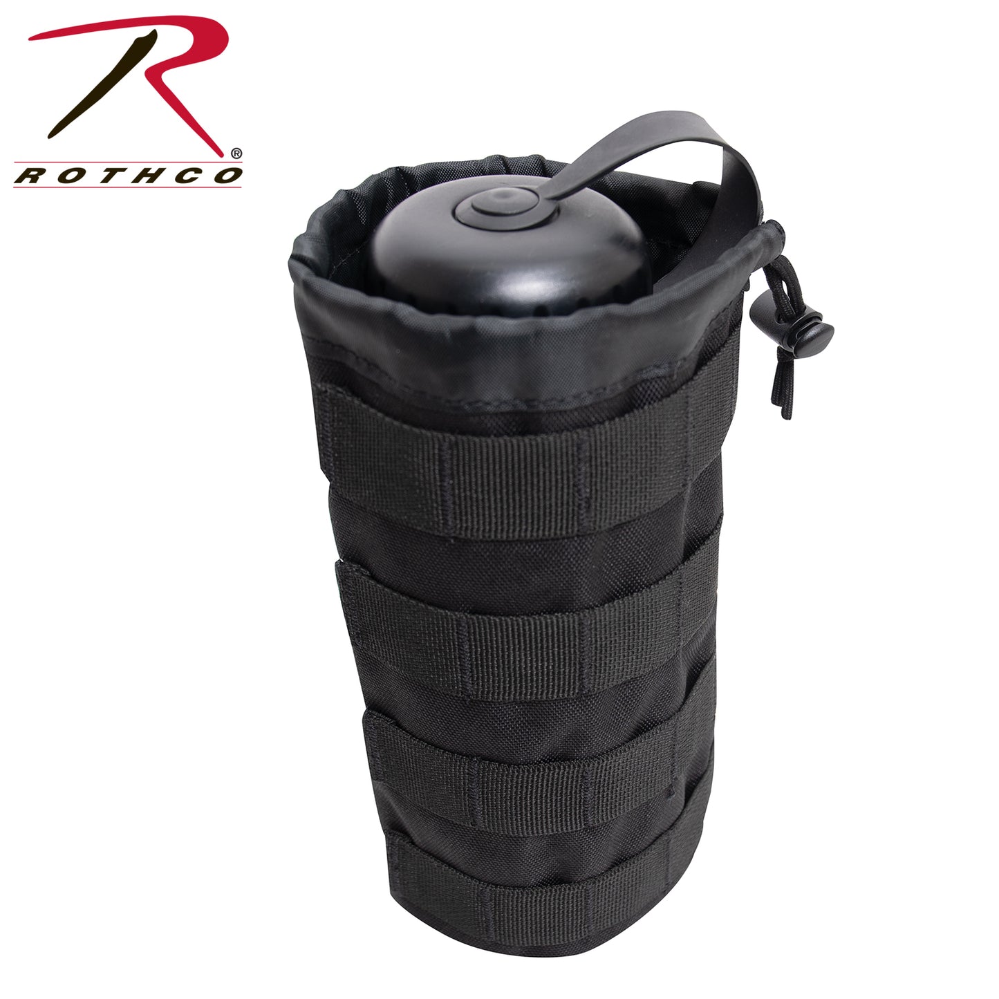 Rothco Tactical MOLLE Bottle Carrier - Black
