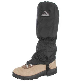 WATERPROOF NYLON GAITERS BLACK