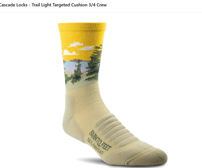 Cascade Locks Lightweight Technical 3/4 Crew