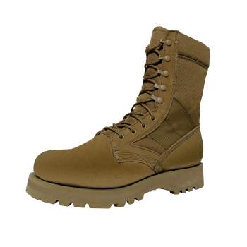 Rothco G.I. Type Sierra Sole Tactical Boots - 8 Inch - Coyote Brown