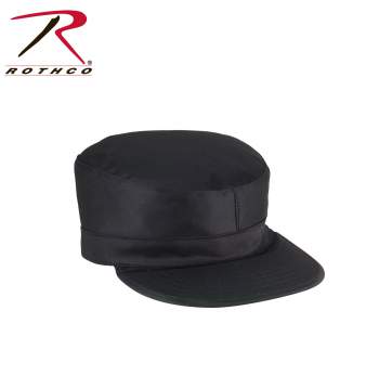 Rothco Gov't Spec 2 Ply Poly/Cotton Army Ranger Fatigue Cap - Black