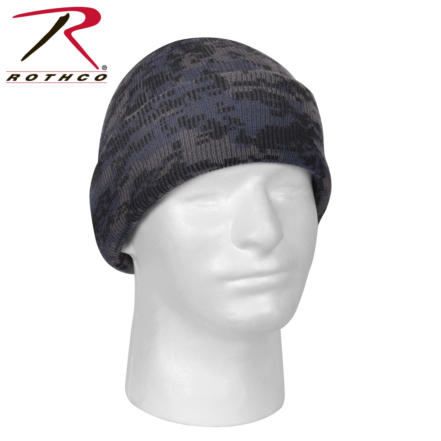 DELUXE WATCH CAP / ACRYLIC - MIDNIGHT DIGITAL