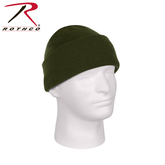 Deluxe Fine Knit Watch Cap - Olive Drab