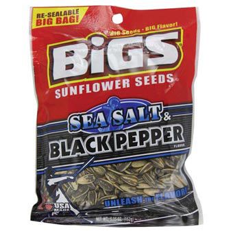 SUNFLOWER SEEDS SEA SALT & CRACKED PEPPER