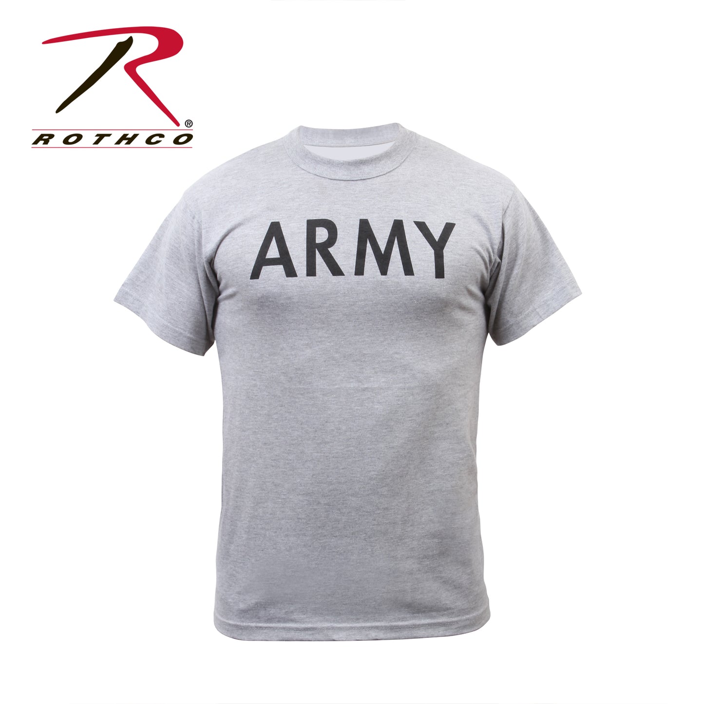 Rothco Grey Physical Training T-Shirt - Army