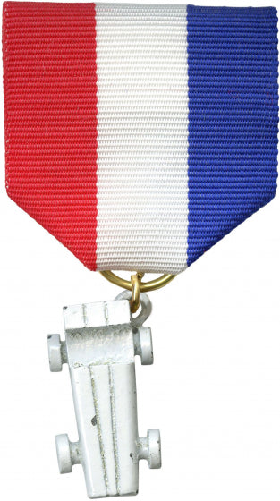 Pinewood Derby White Car Medal
