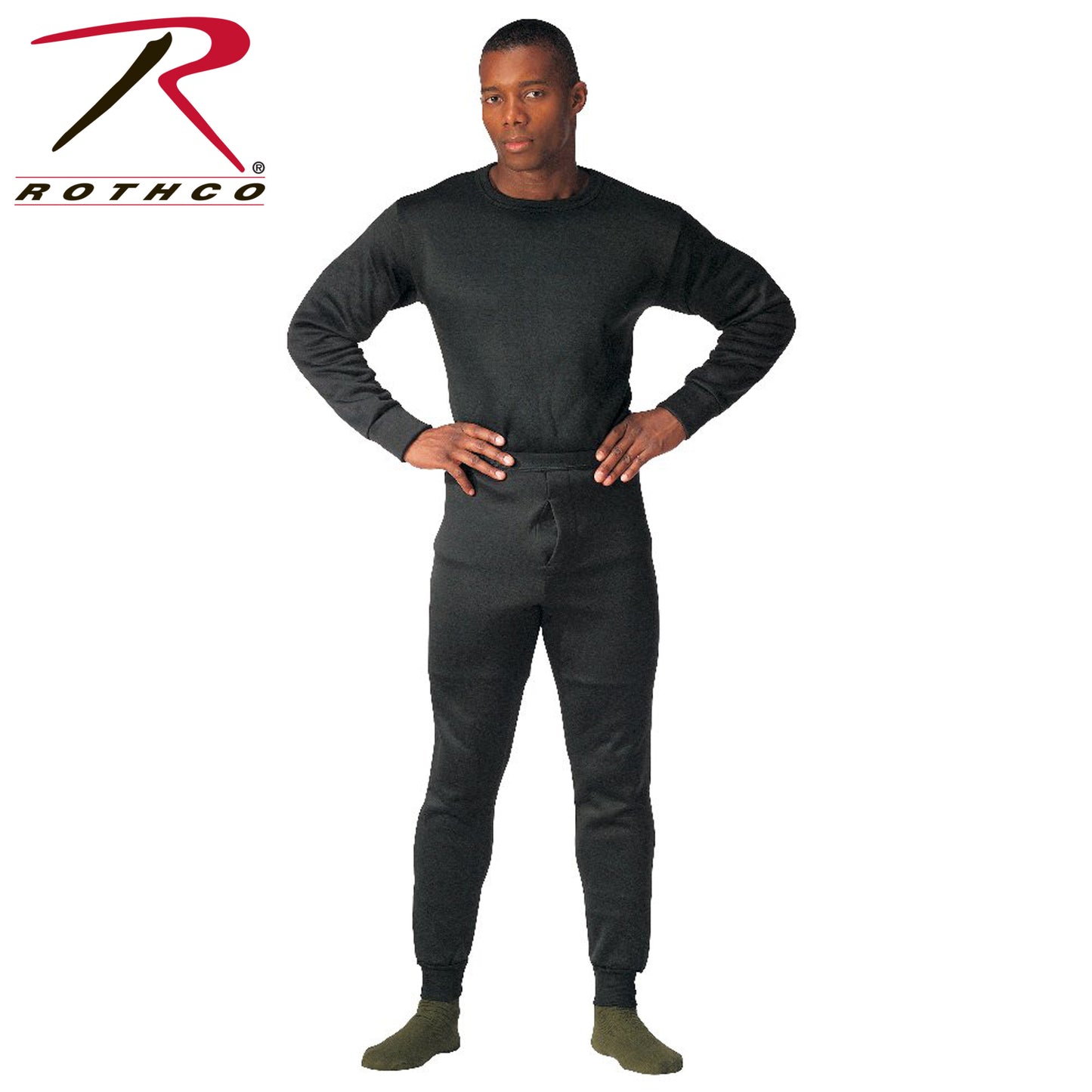 Rothco ECWCS Poly Crew Neck Top - Black