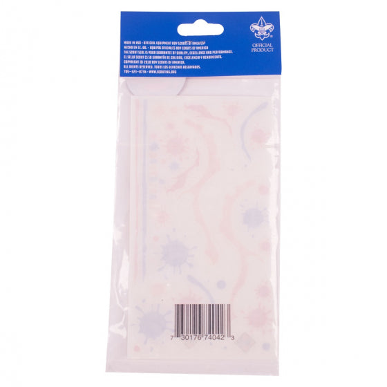 Pinewood Derby Splatter Print Decal2