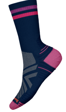 Women's Hike Light Cushion Tube Stripe Crew Socks