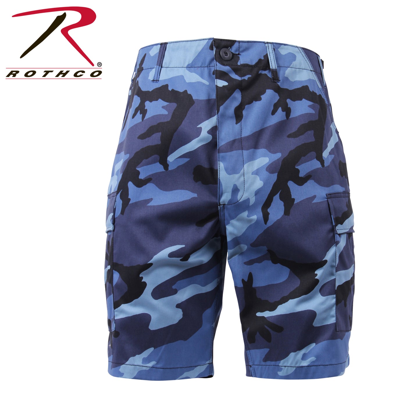 Colored Camo BDU Shorts