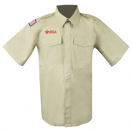 Scouts BSA Uniform Short Sleeve Shirt, Boys'