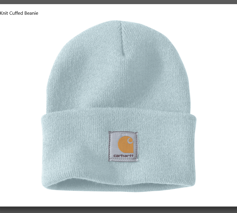 KNIT CUFFED BEANIE