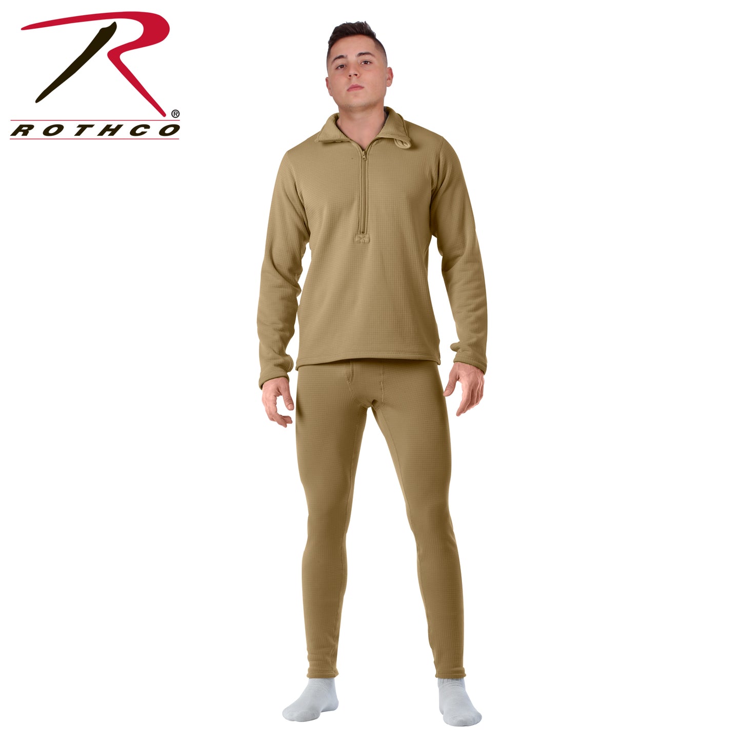 Rothco ECWCS Gen III Mid-Weight Underwear Bottoms (Level II) - AR670-1 Coyote Brown