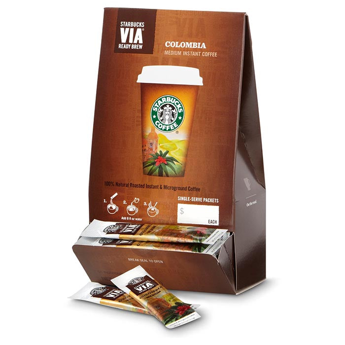 STARBUCKS VIA ITALIAN ROAST SINGLE SERVING