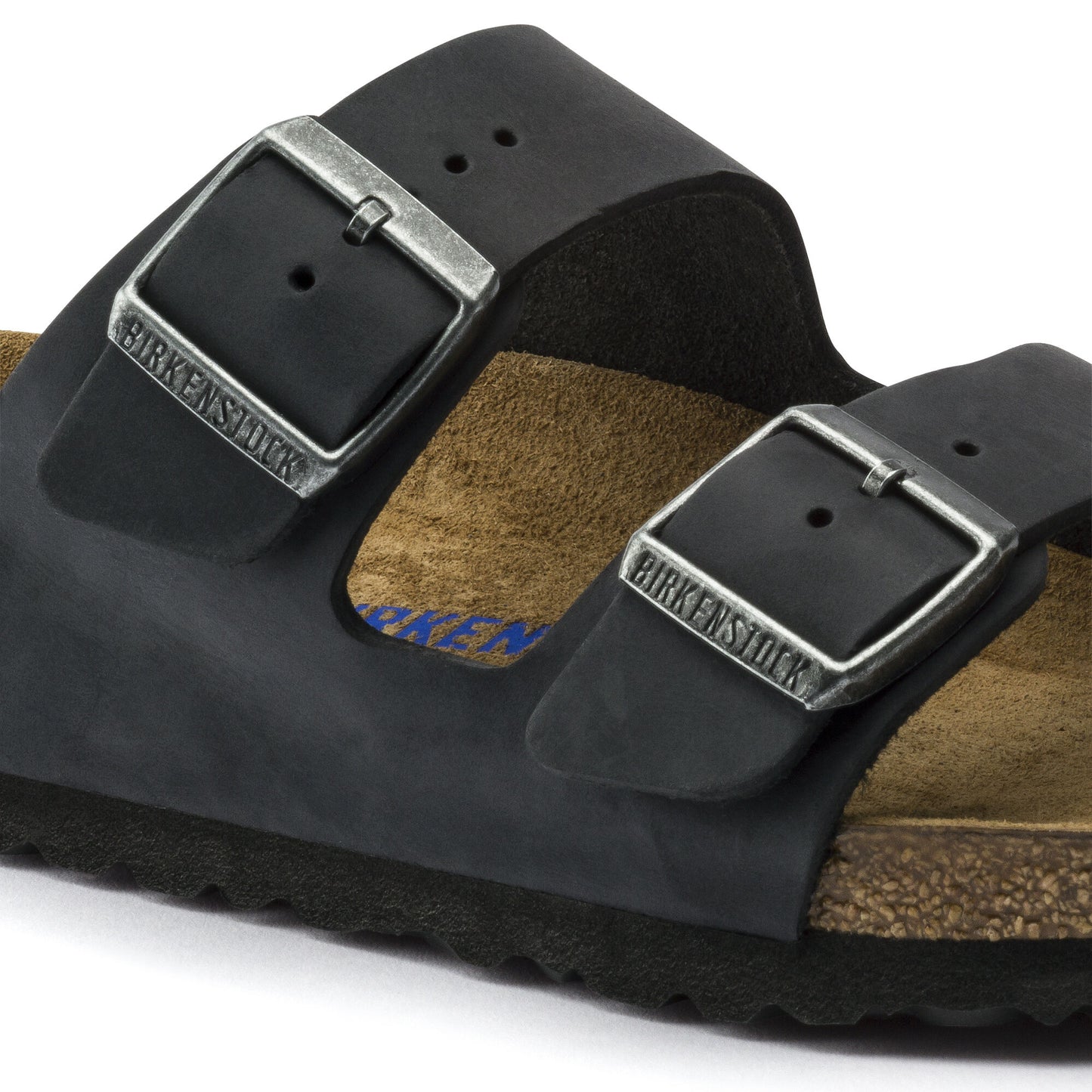 Arizona Suede & Leather Soft Foot Bed