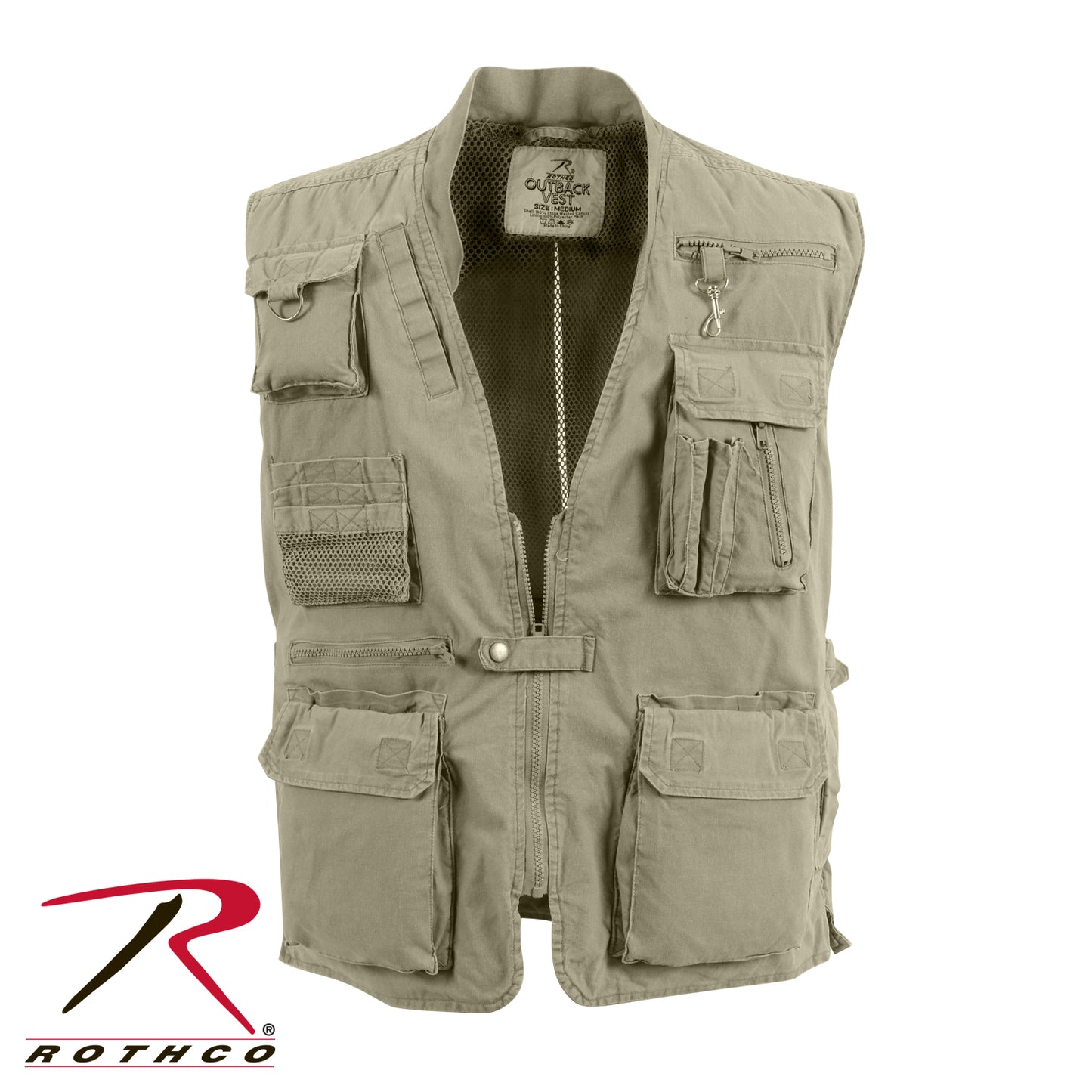 ROTHCO OUTBACK VEST - KHAKI