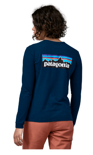 W's L/S P-6 Logo Responsibili-Tee