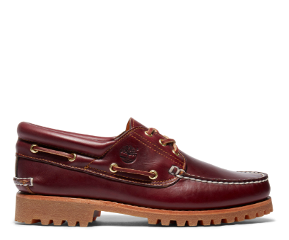 Timberland Men's 3-Eye Lug Handsewn Boat Shoes