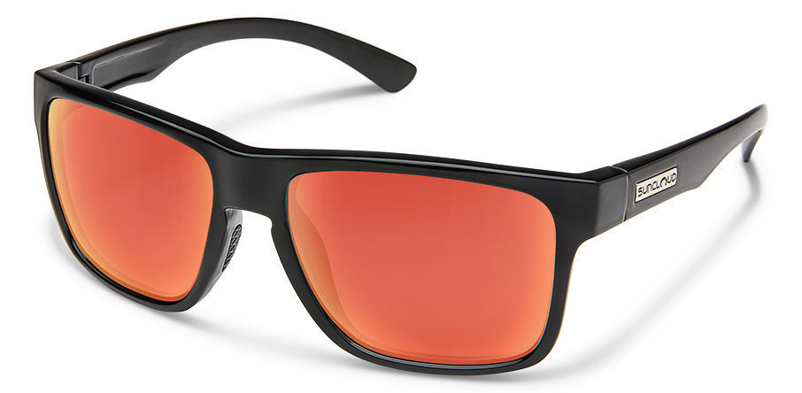 Rambler Black | Polarized Red Mirror