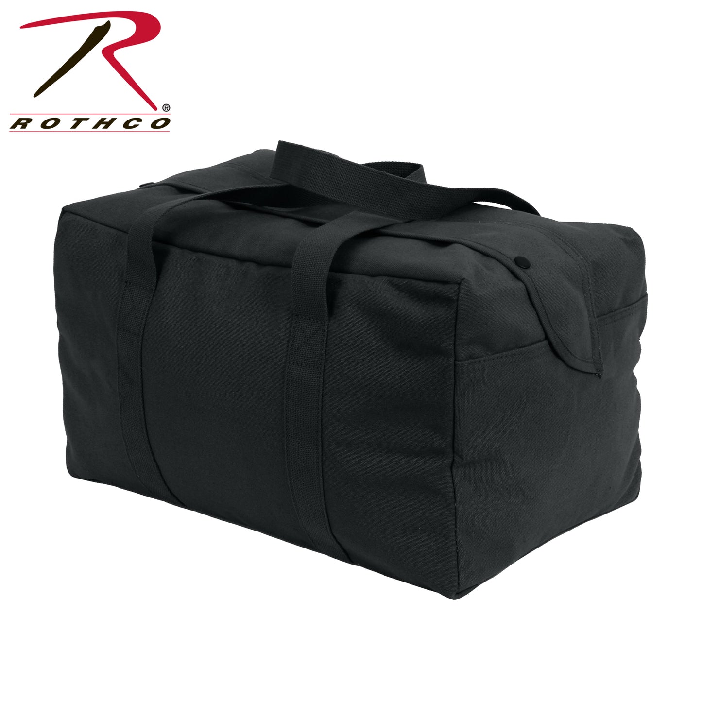 Rothco Canvas Small Parachute Cargo Bag-Black