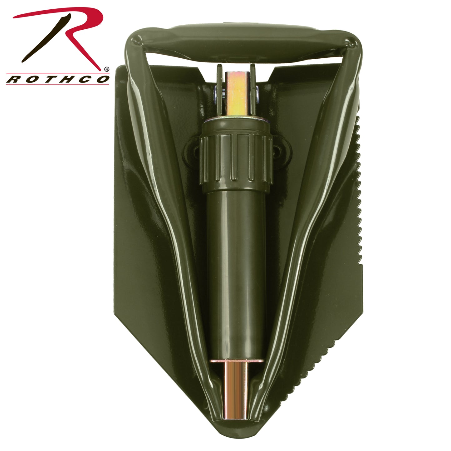 Tri-Fold Shovel OD Green with cover