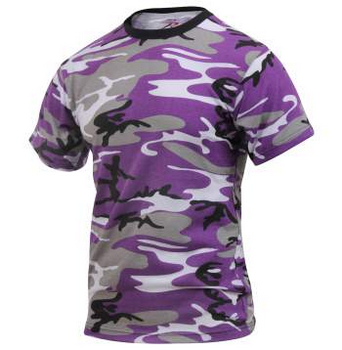 ROTHCO T-SHIRT / ULTRA VIOLET CAMO