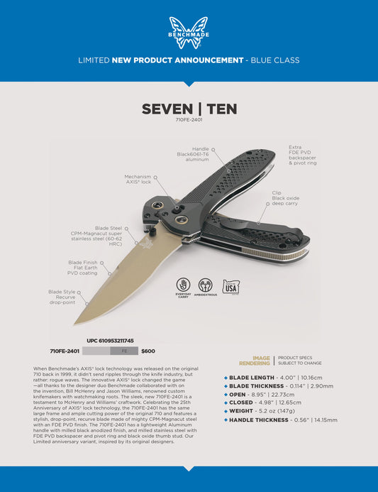710FE-2401 SEVEN | TEN, AXIS, WMH, DROP-POINT 2024 Limited Edition