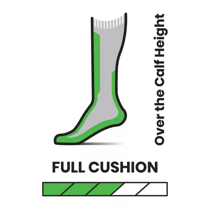 Ski Full Cushion Alpenglow Pattern Socks