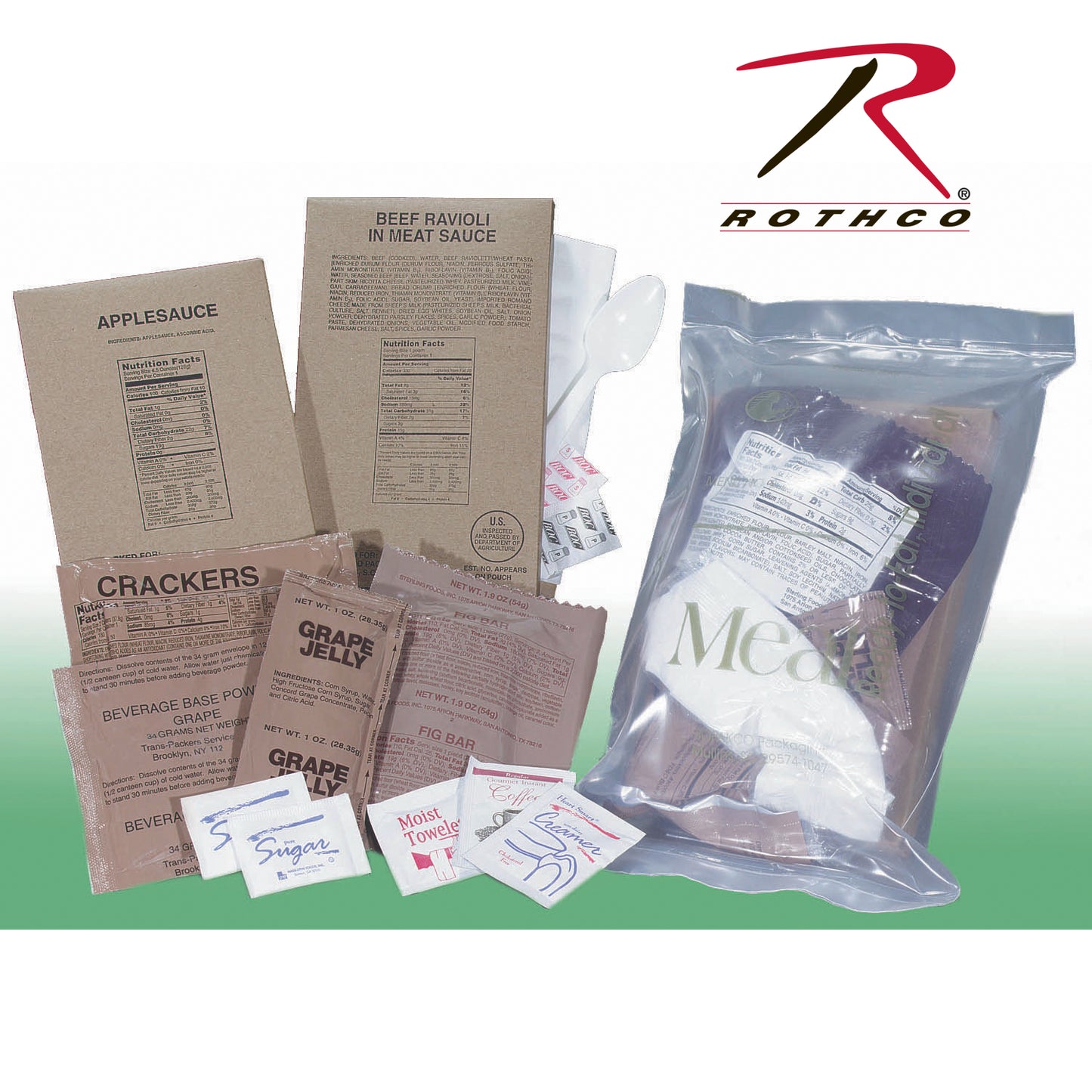 Sure Pak Complete Meals (MRE: Meals Ready to Eat)