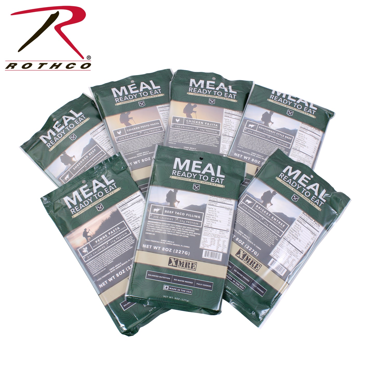 XMRE Main Entree Only - Creamy Spinach Fettuccine